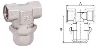 Фильтр прямой 1/2 PF ts230 FF pfTS230