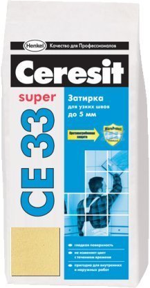 Затирка №28 Super CE 33 персик 2кг CERESIT 48593