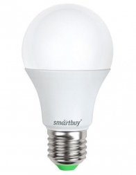 Лампа св/д ЛОН A60 Е27 15W(1200lm) 4000 К, 119х60 хол. свет Smartbuy 553051