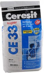 Затирка №41 Super СЕ 33 натура 2кг CERESIT 48598