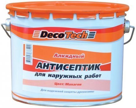 Антисептик 2.5 л (2кг) цвет махагон Deco Tech